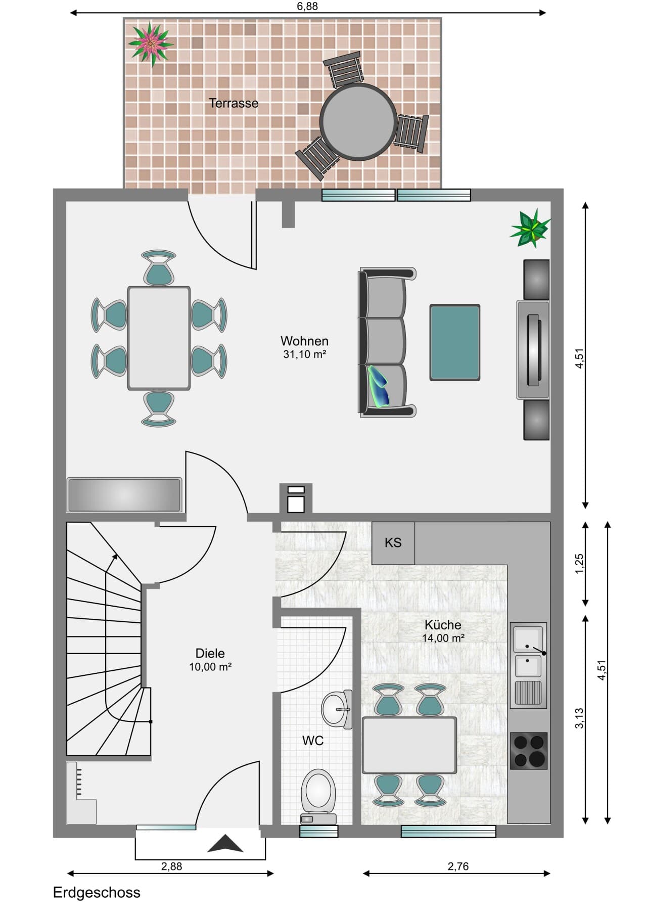 Einfamilienhaus in Hemsbünde – Bild 15