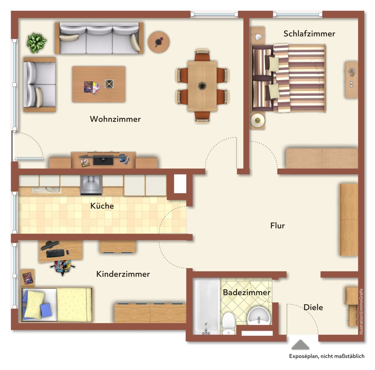 Etagenwohnung in Herne – Bild 10