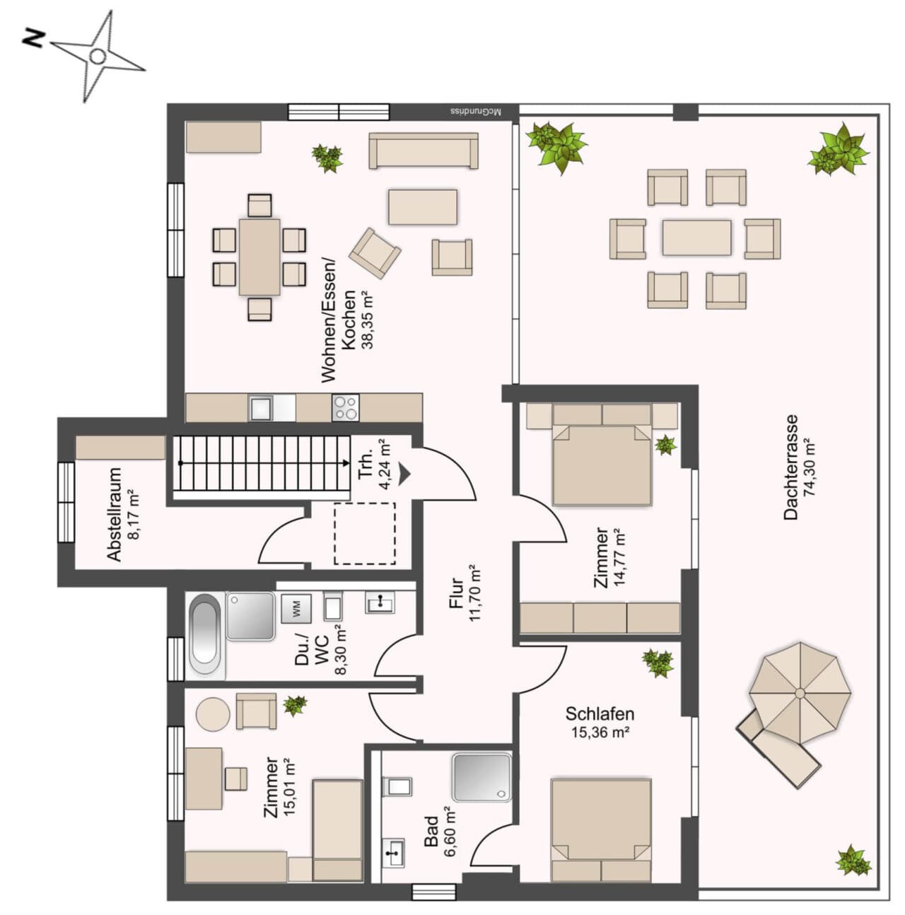 Penthouse in Lich – Bild 13