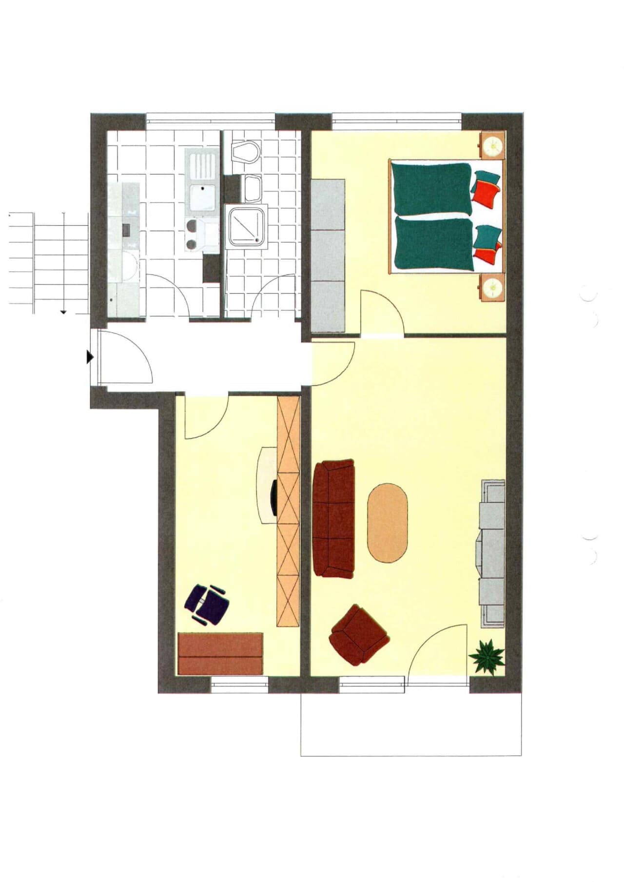Etagenwohnung in Gera – Bild 22