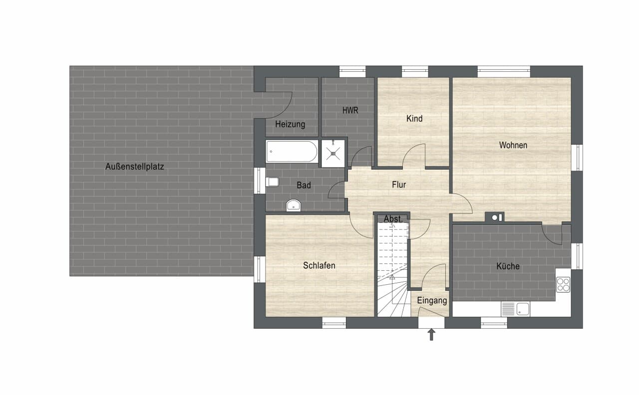 Zweifamilienhaus in Werdum – Bild 18