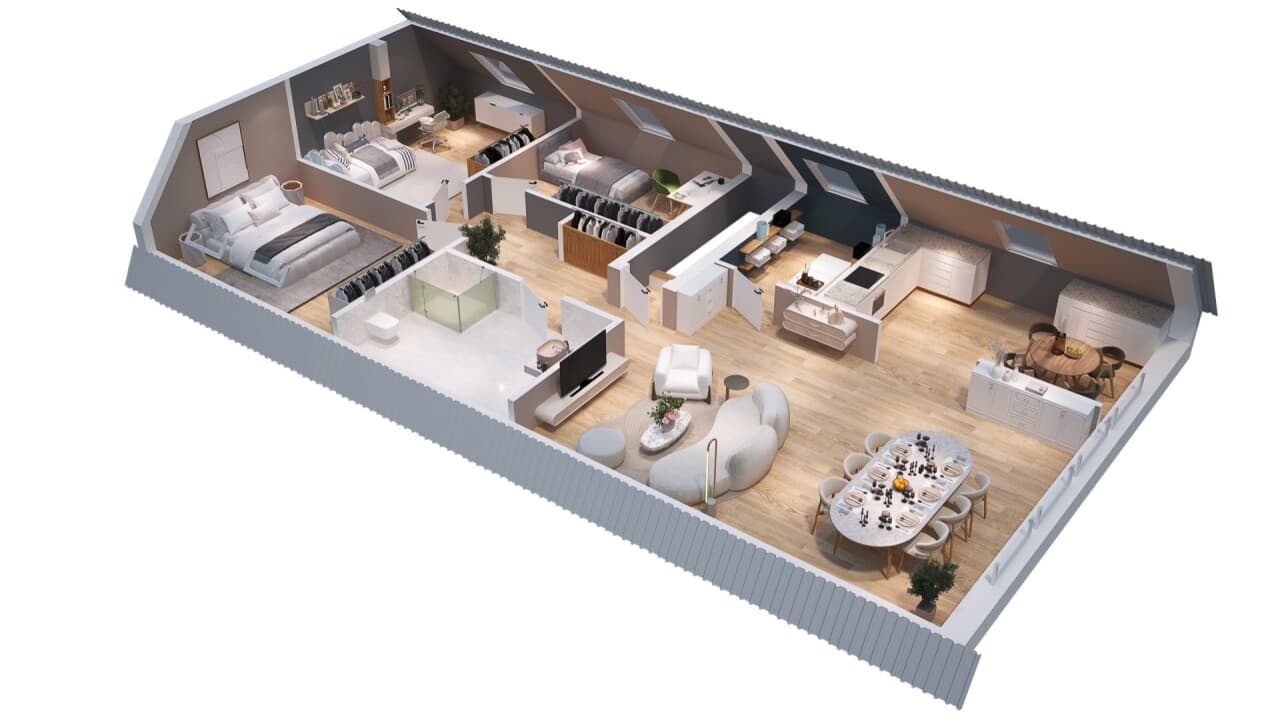 Dachgeschosswohnung in Asendorf – Bild 7