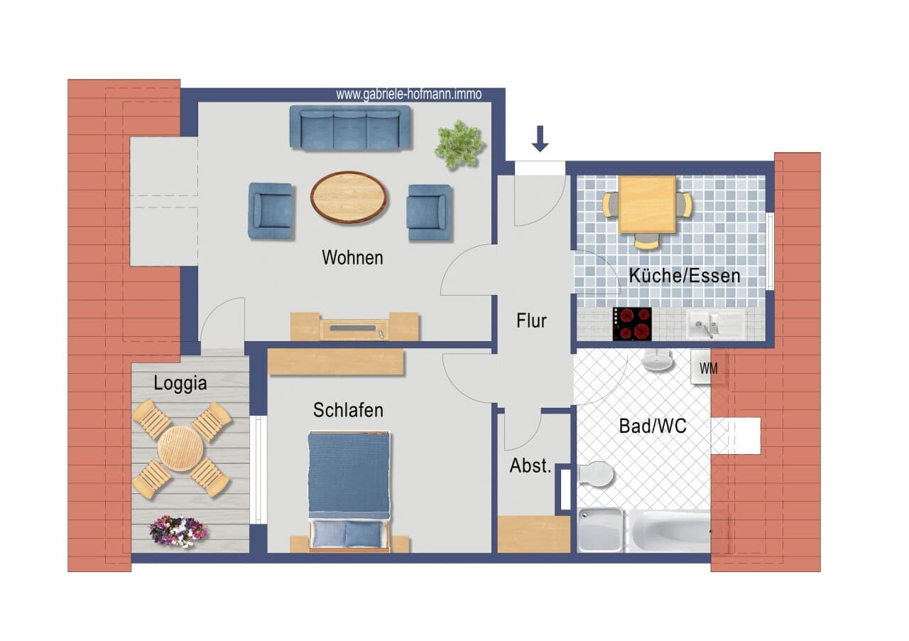Dachgeschosswohnung in Wehr – Bild 17