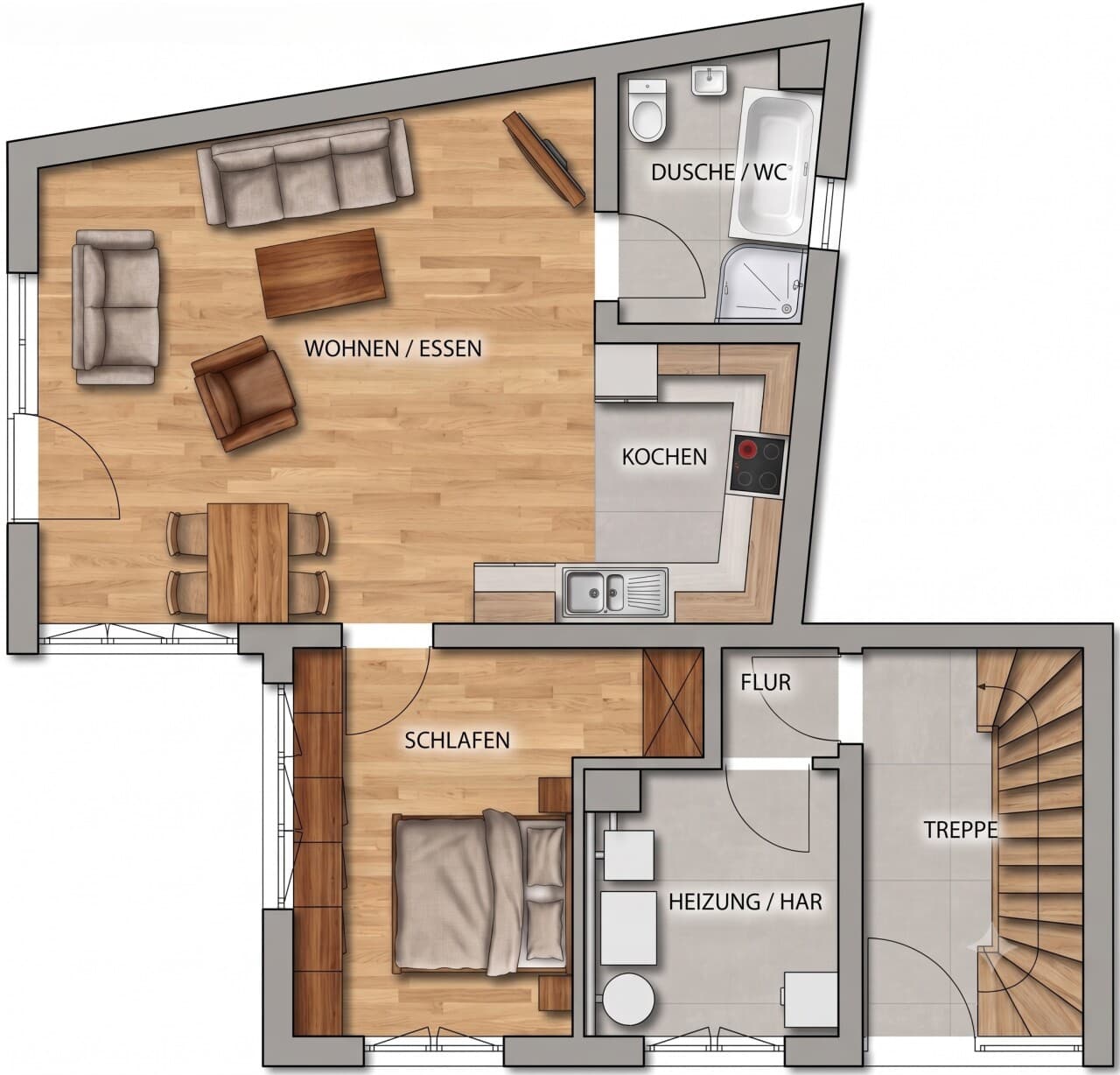 Erdgeschosswohnung in Wadgassen – Bild 7