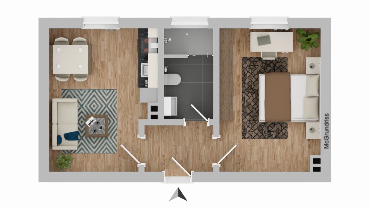 Etagenwohnung in Regensburg – Bild 7