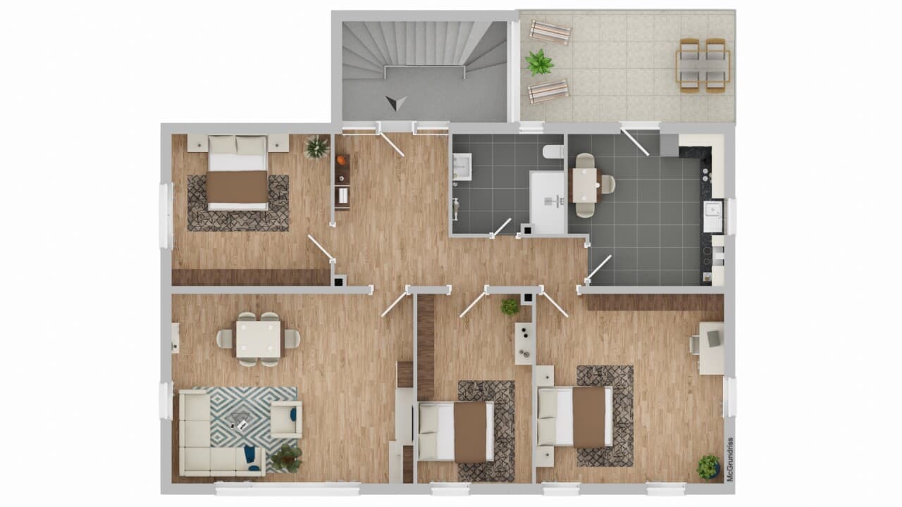 Mehrfamilienhaus in Bogen – Bild 18