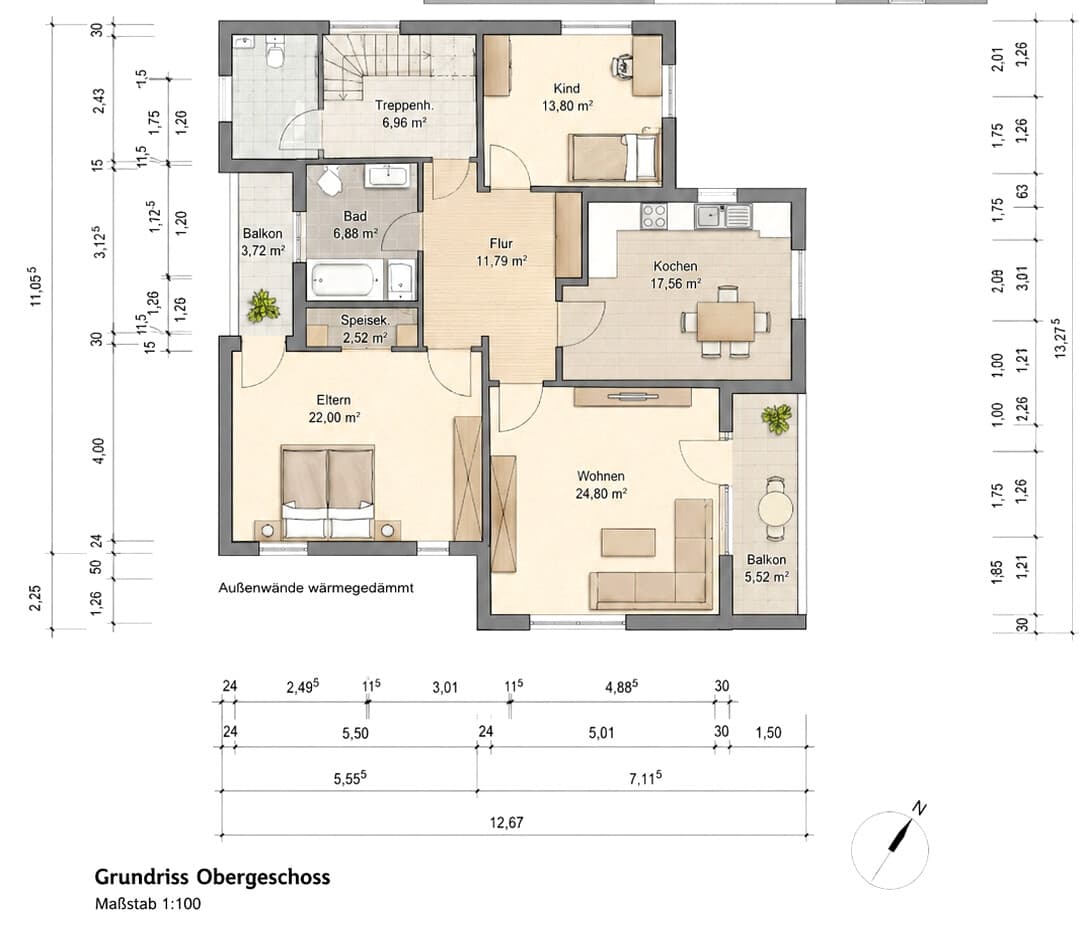 Etagenwohnung in Anzenkirchen – Bild 20