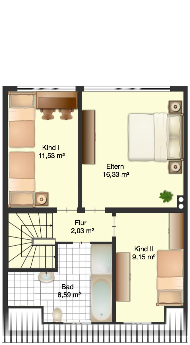 Reihenmittelhaus in Tostedt – Bild 14