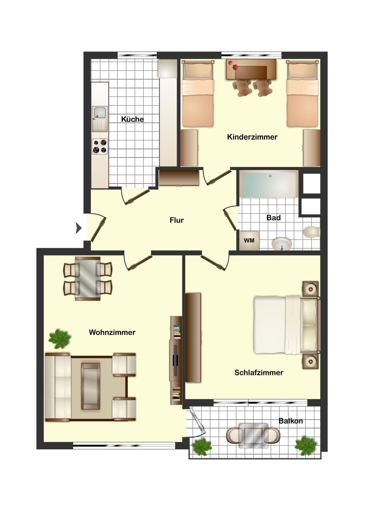 Etagenwohnung in Rotenburg – Bild 12