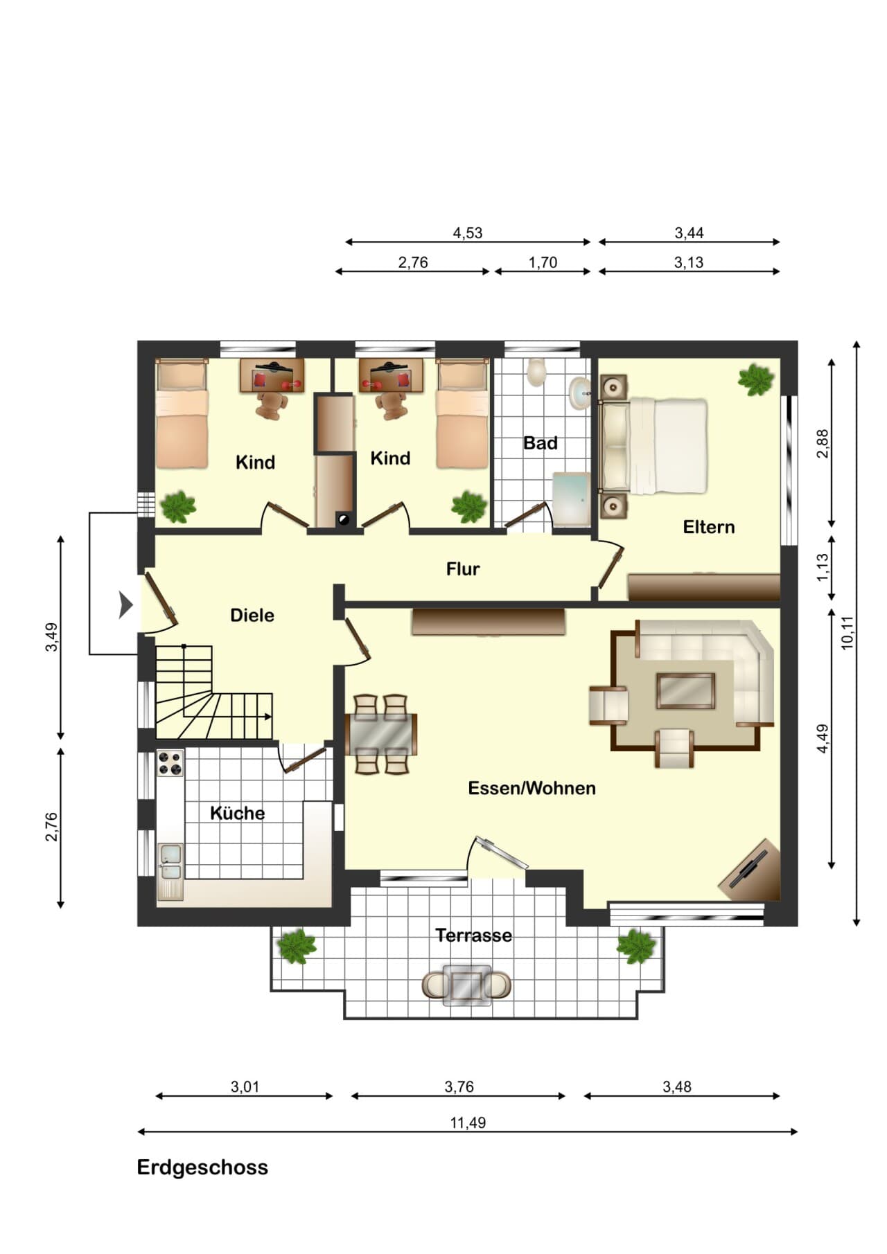 Bungalow in Rotenburg – Bild 17