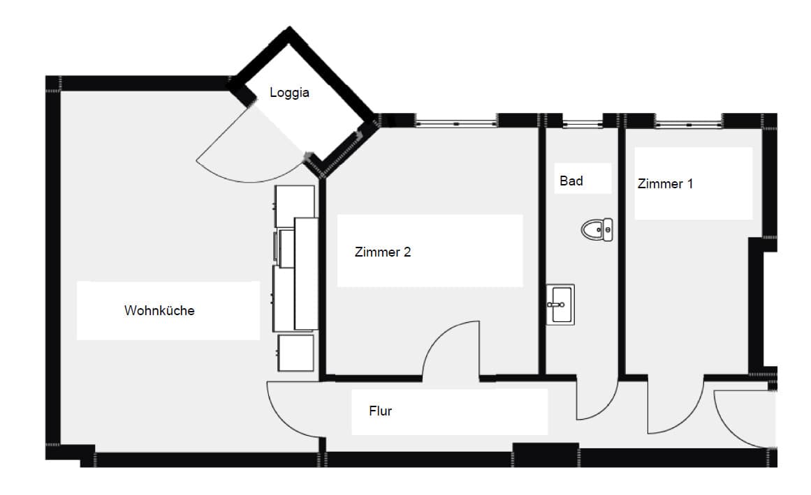 Etagenwohnung in Berlin – Bild 7