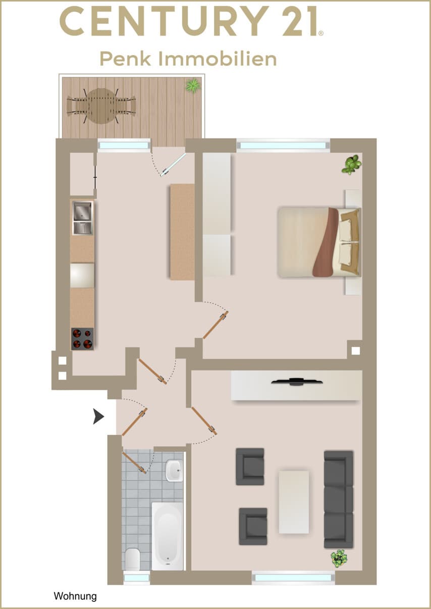 Etagenwohnung in Essen – Bild 10