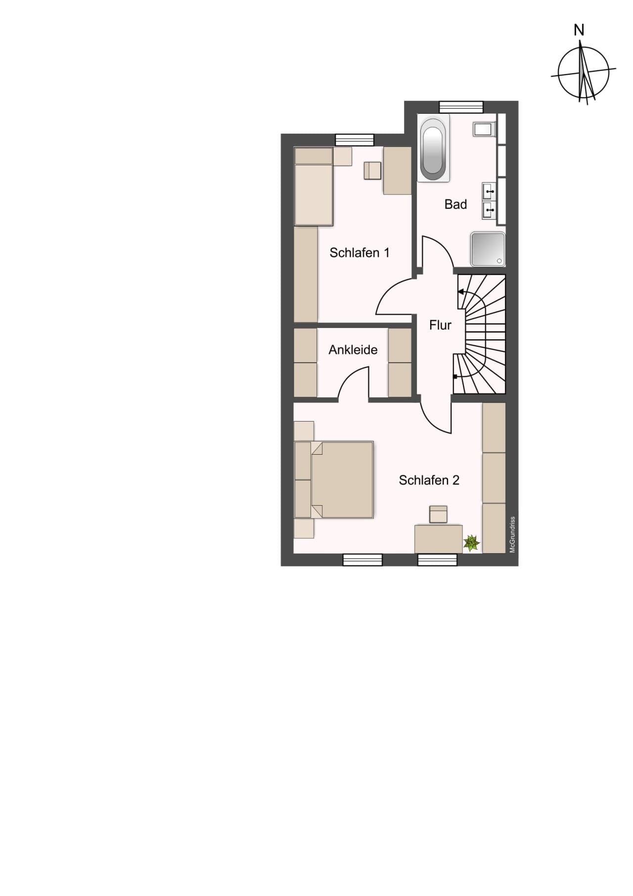 Reihenendhaus in Nauheim – Bild 12