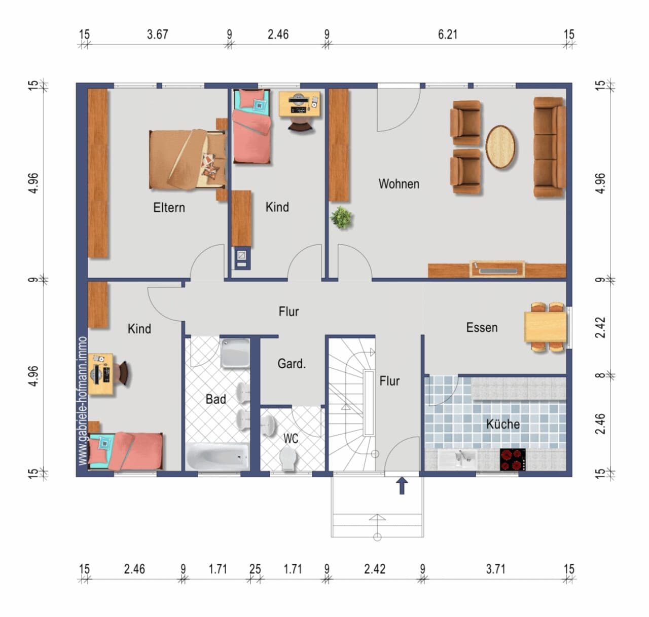 Bungalow in Neuenburg am Rhein – Bild 19
