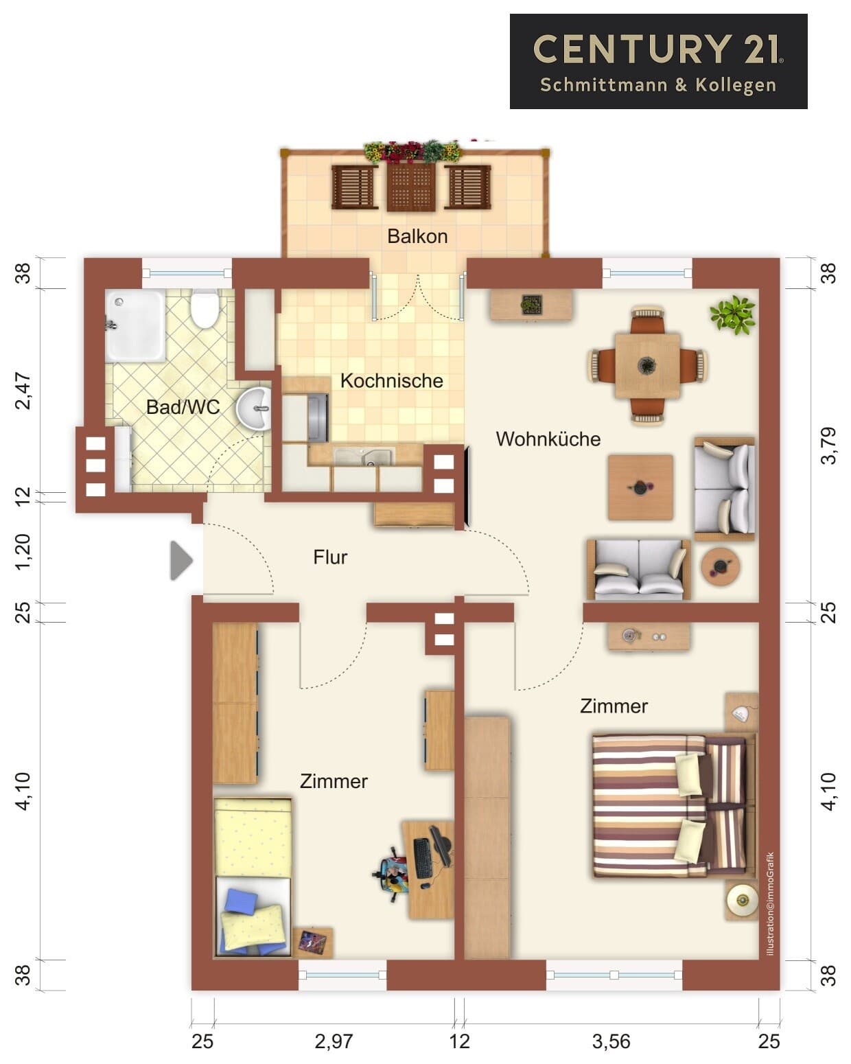Etagenwohnung in Herne - Horsthausen – Bild 9
