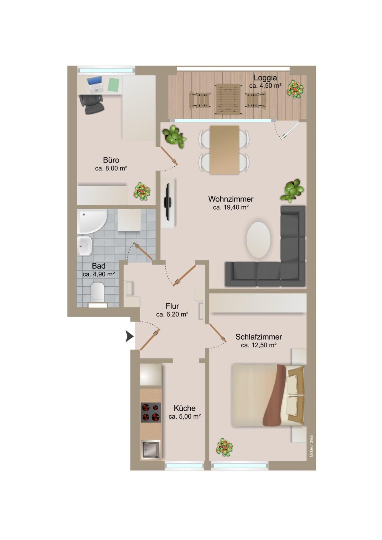 Etagenwohnung in Ritterhude – Bild 8