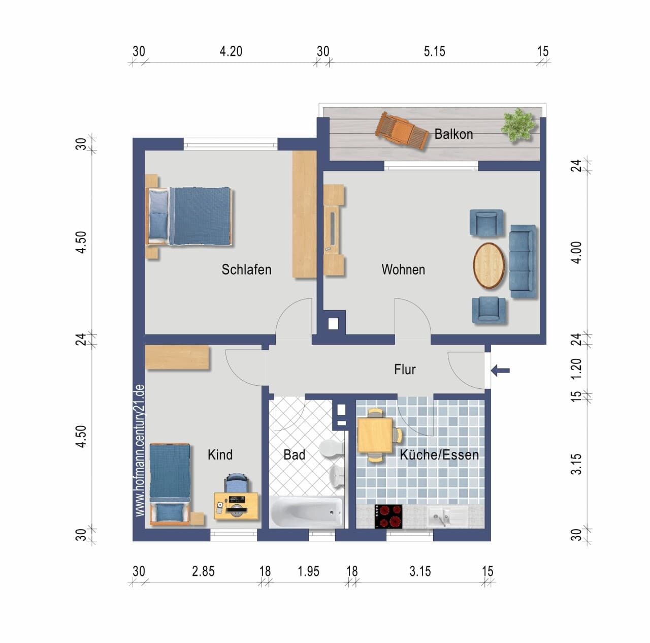Erdgeschosswohnung in Rheinfelden – Bild 6
