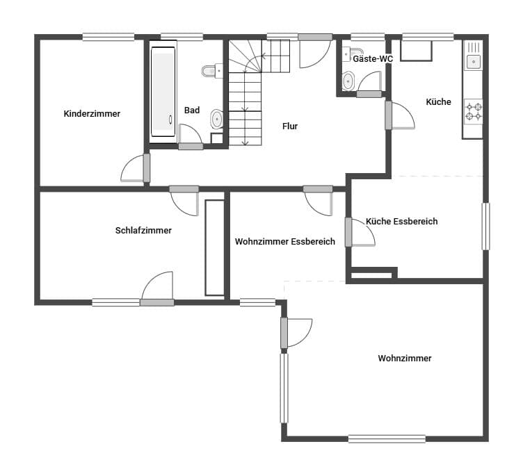 Einfamilienhaus in Hoffeld – Bild 26