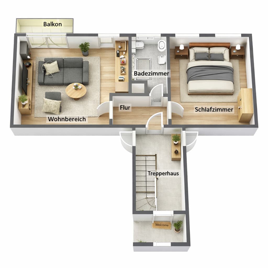 Etagenwohnung in Töging – Bild 15