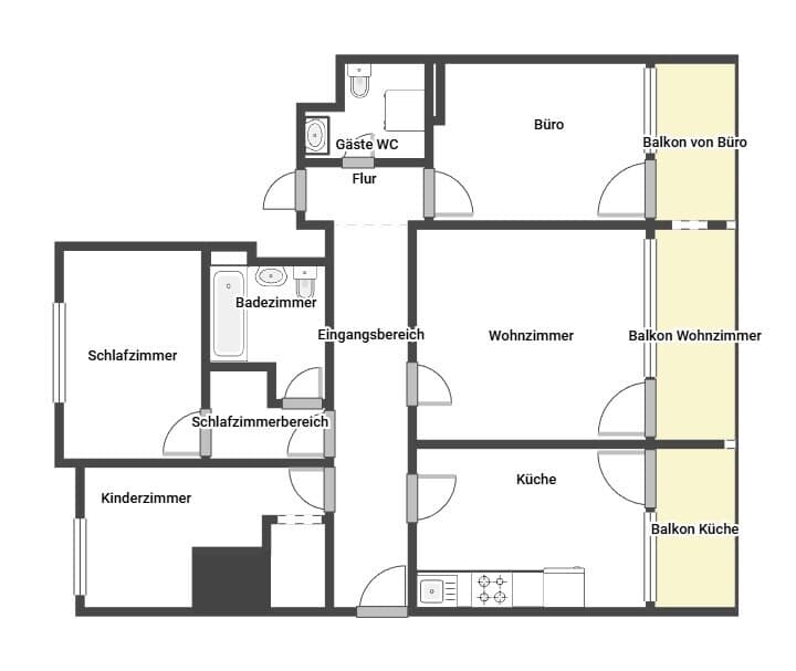 Etagenwohnung in Traunreut – Bild 7