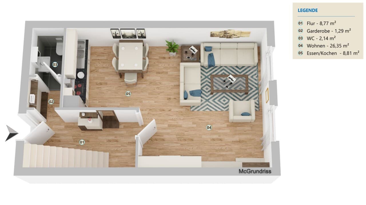Maisonette in Lichtenfels – Bild 20