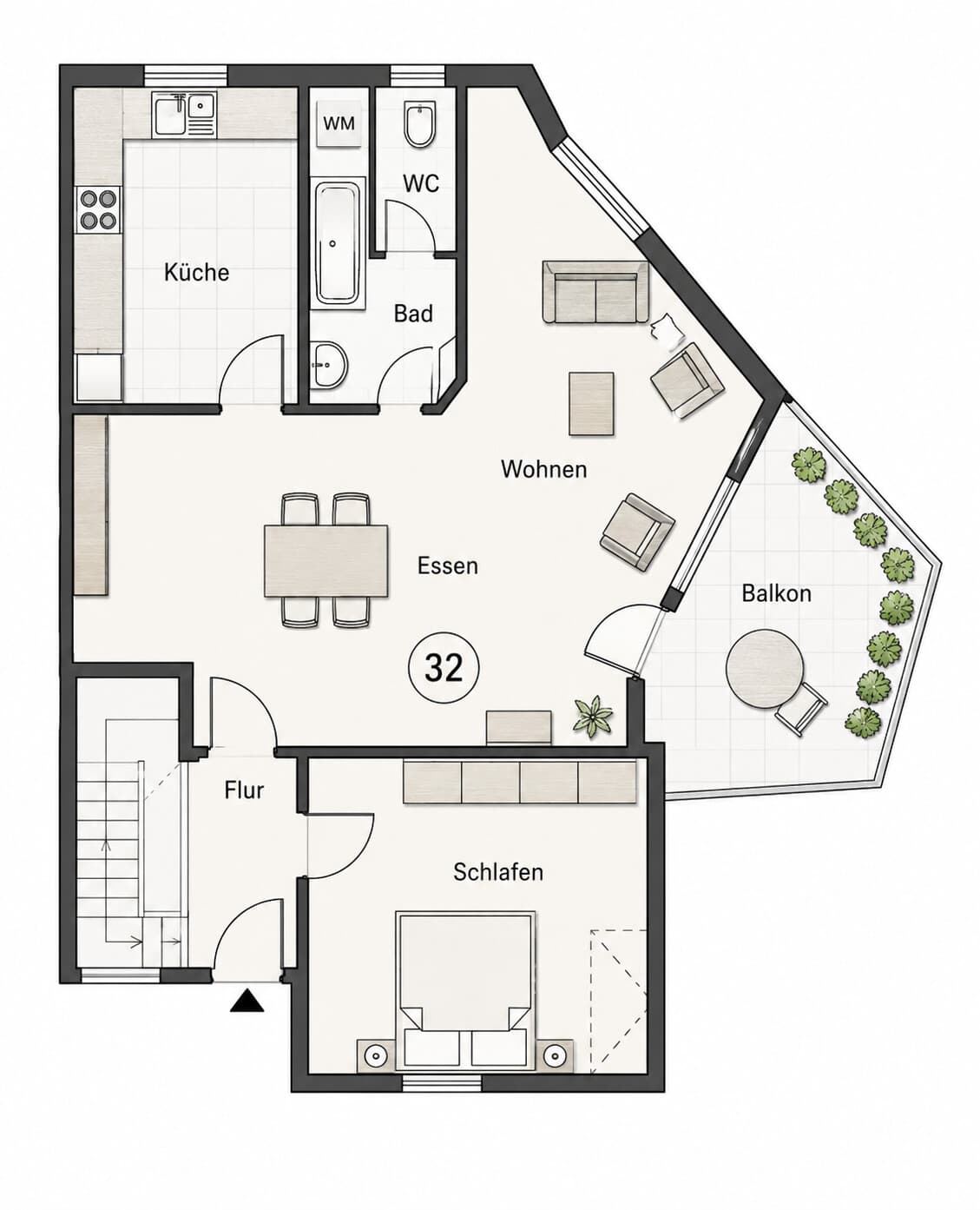 Dachgeschosswohnung in Dresden – Bild 7