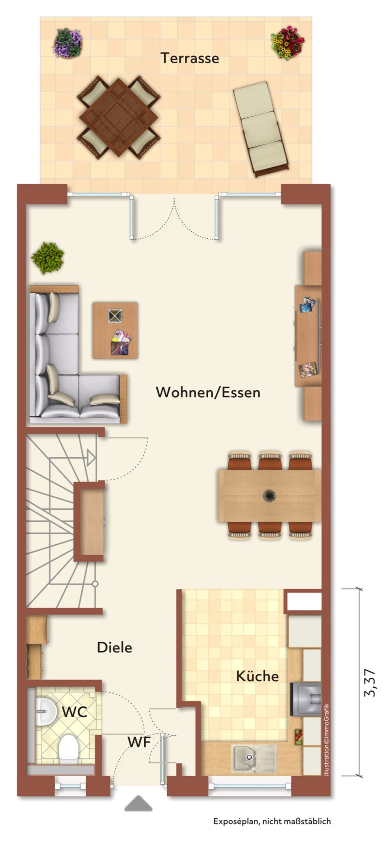 Reihenmittelhaus in Bochum - Günnigfeld – Bild 27