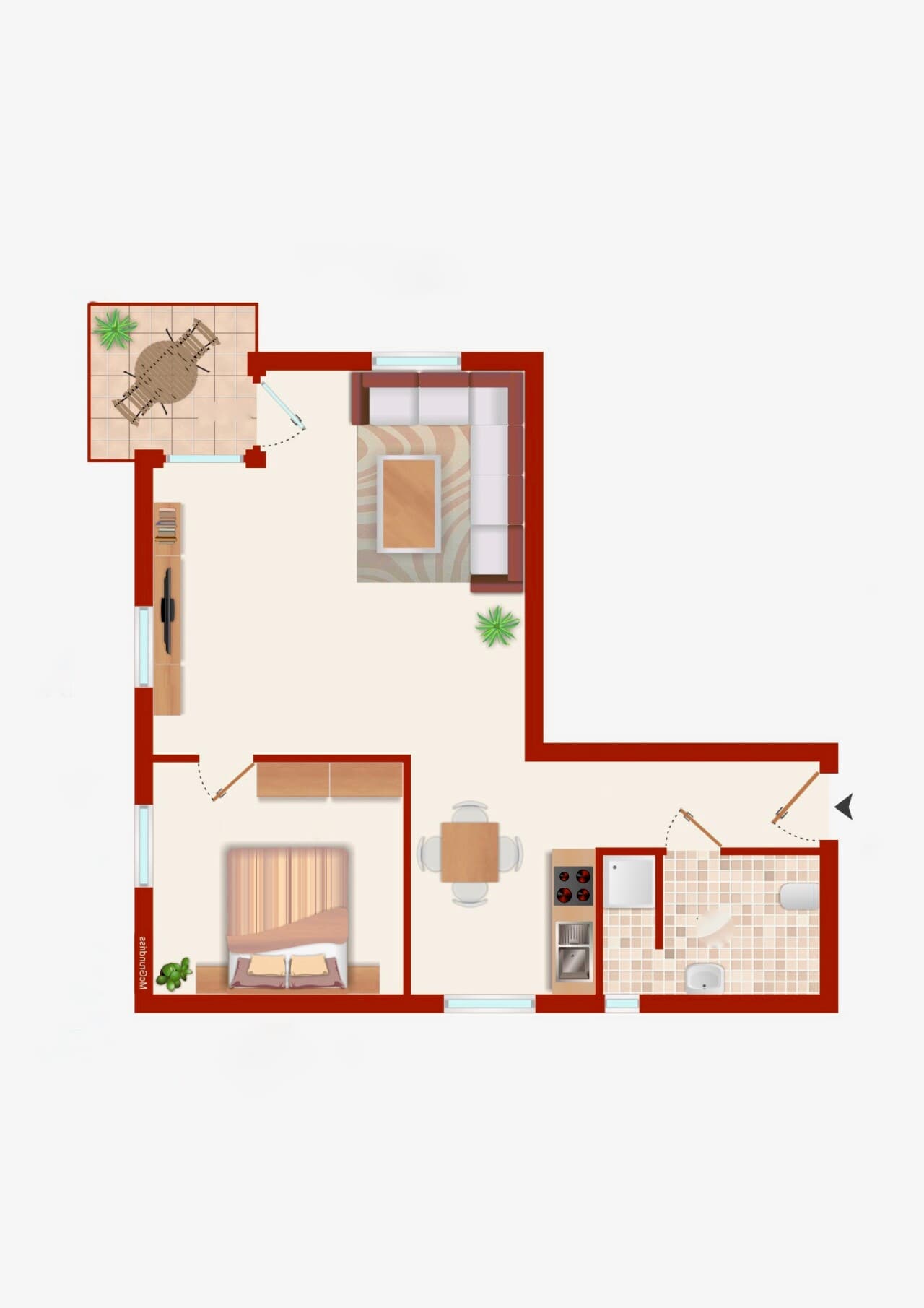 Ferienwohnung in Börgerende – Bild 15