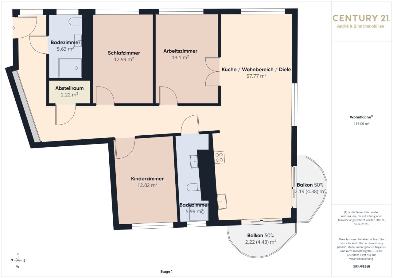 Etagenwohnung in Darmstadt – Bild 14
