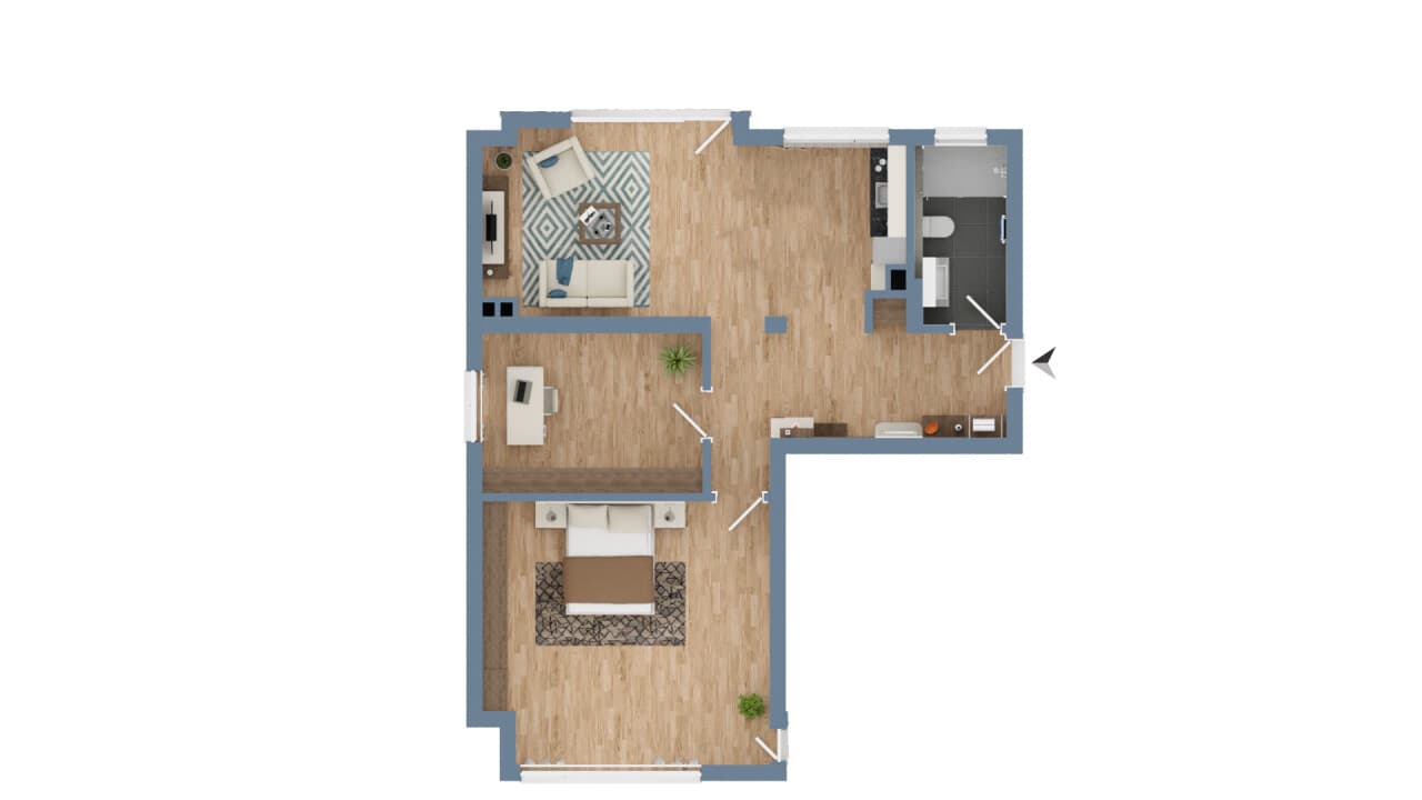 Etagenwohnung in Frankfurt – Bild 10