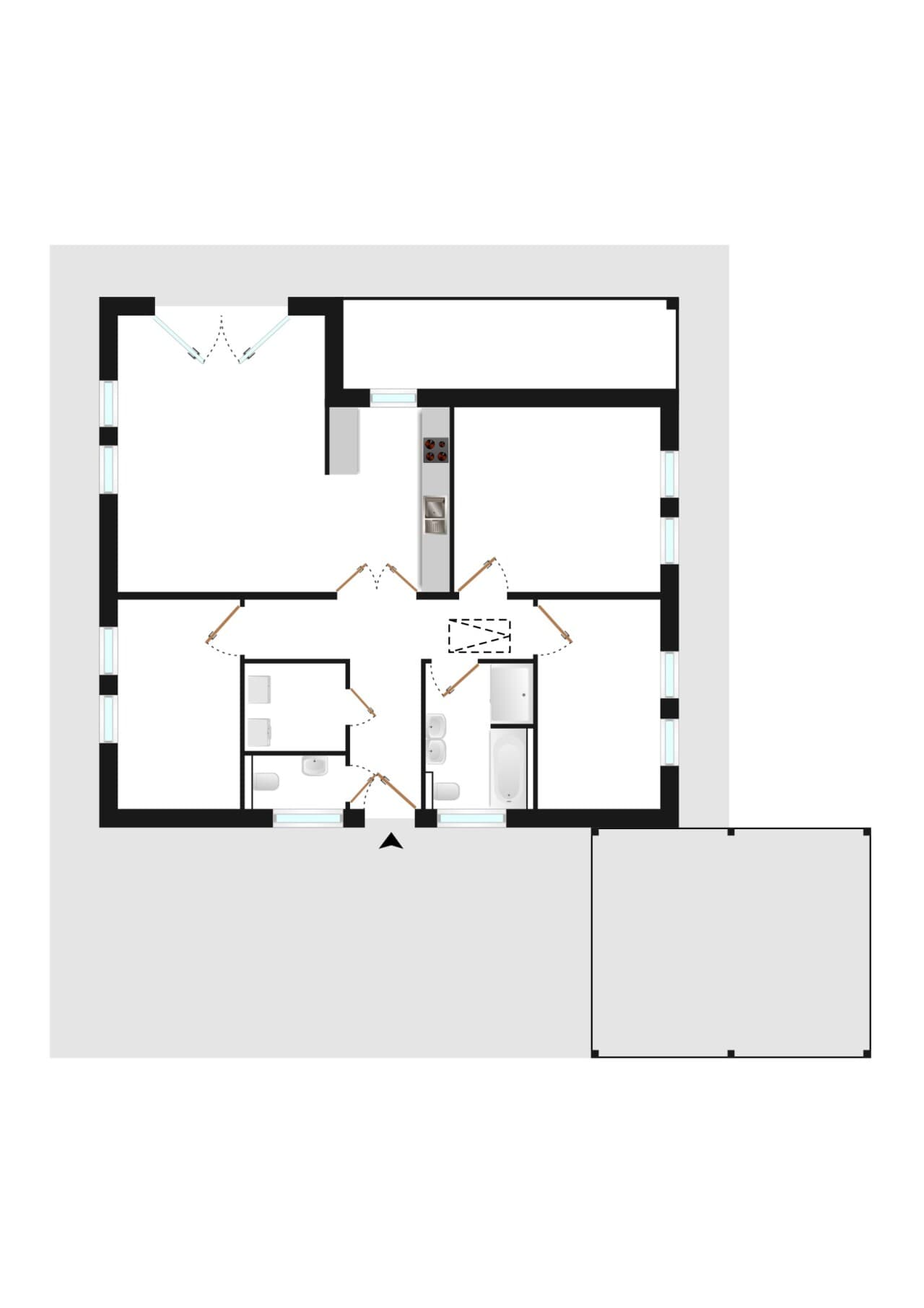 Bungalow in Bruchhausen- Vilsen – Bild 10