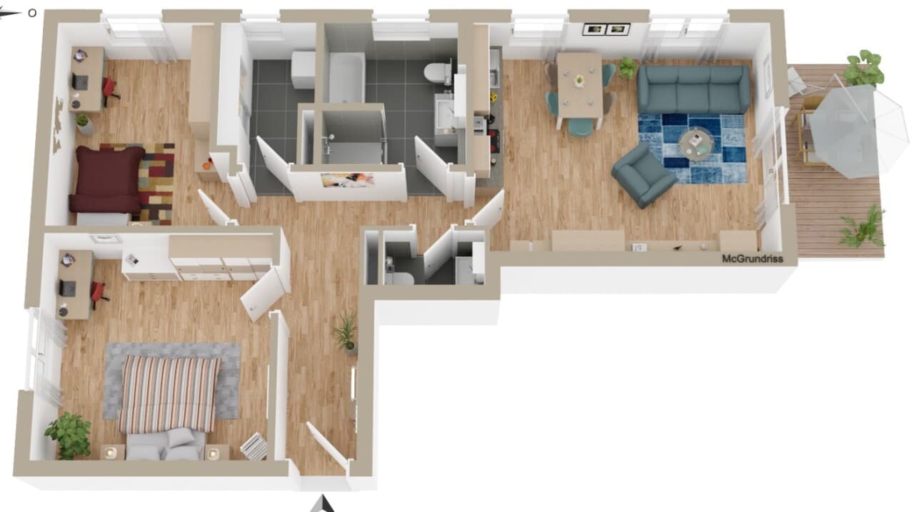 Erdgeschosswohnung in Bentwisch – Bild 14