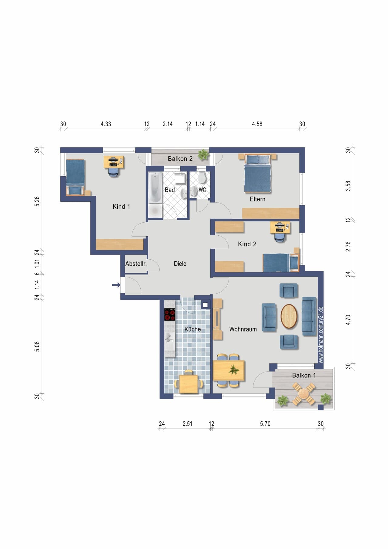Etagenwohnung in Wehr – Bild 11