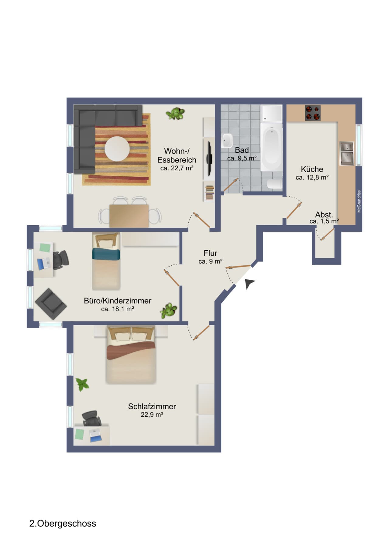Etagenwohnung in Mannheim – Bild 13