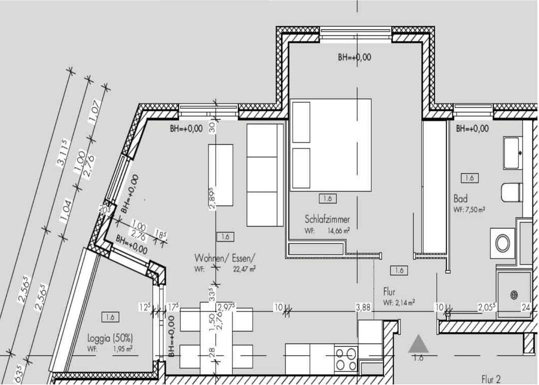 Etagenwohnung in Frankfurt – Bild 8