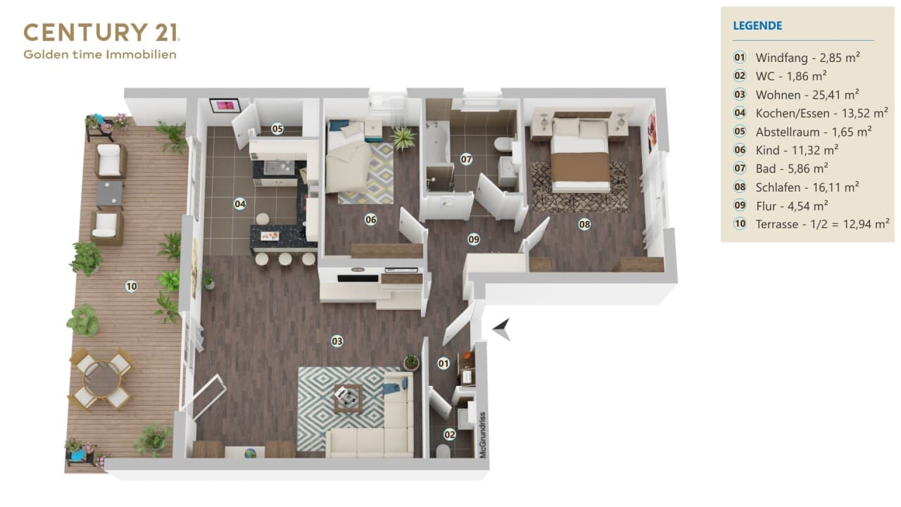 Terrassenwohnung in Pocking – Bild 9