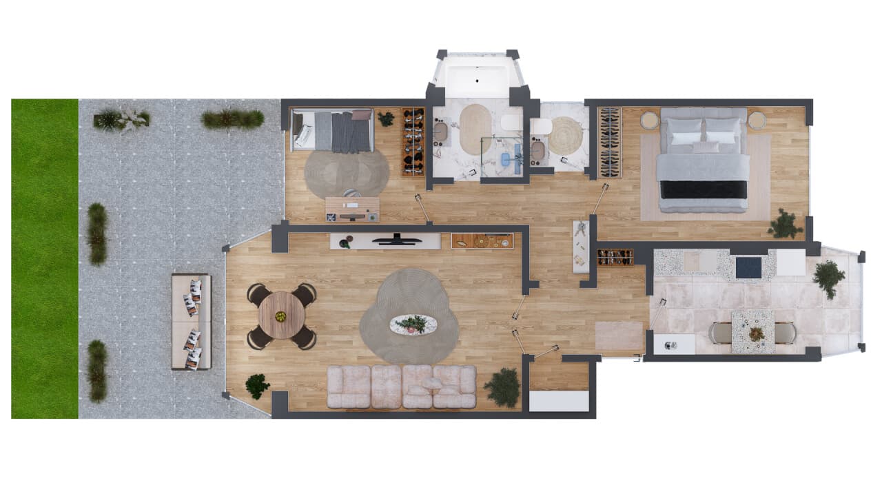 Terrassenwohnung in Bremen – Bild 11