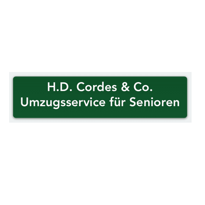 H.D. Cordes - Umzugsservice für Senioren